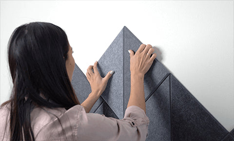 How To Hang and Remove Felt Sound Panels