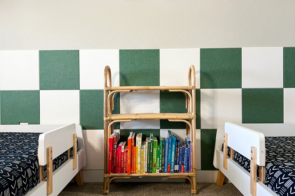 Transforming Spaces with Felt Right Wall Tiles: Bedroom, Home Office, Playroom, and more.