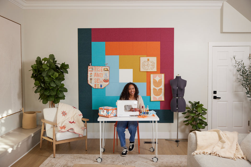 Crafting a Quilt Design Wall with Felt Right Tiles