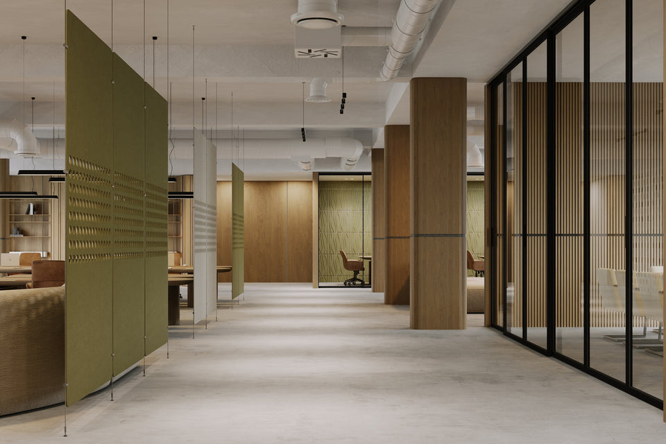 How to Choose a Room Divider: Suspended or Anchored