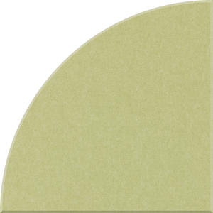 Aloe Quarter Circle Tile