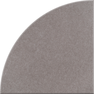 Ash Quarter Circle Tile