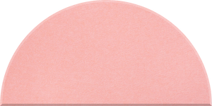 Coral Half Circle