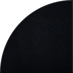 Ebony Quarter Circle Tile