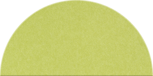 Kiwi Large Half Circle Tile