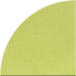 Kiwi Quarter Circle Tile