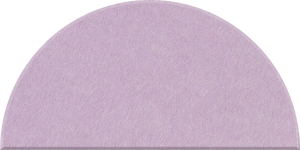 Lilac Half Circle Tile