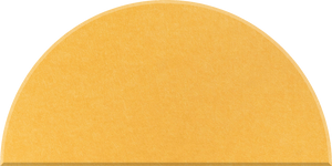 Mustard Half Circle