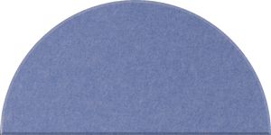 Periwinkle Half Circle