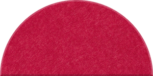Ruby Half Circle Tile