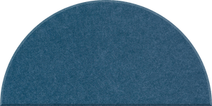 Slate Blue Half Circle Tile