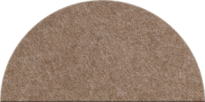 Timber Large Half Circle Tile