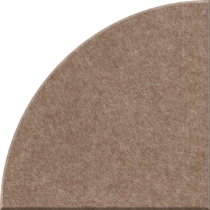 Timber Quarter Circle Tile