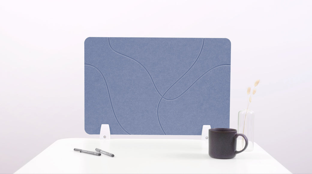 Periwinkle Desk Divider