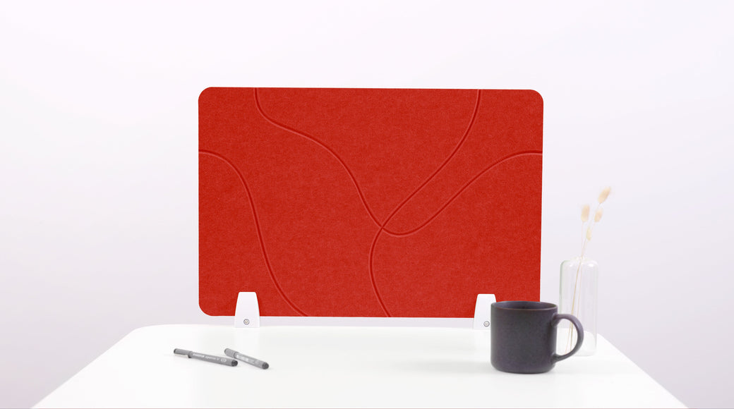 Scarlet Desk Divider