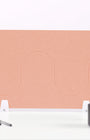 Coral Wave Small Desk Divider
