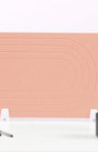 Coral Retro Small Desk Divider