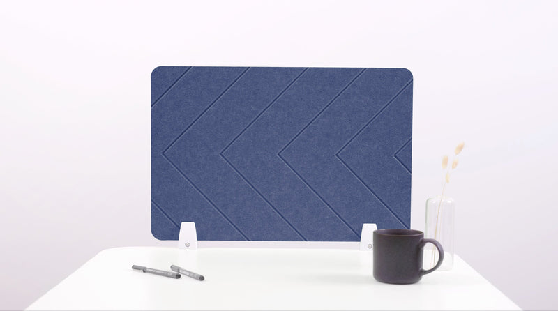 Small Indigo Desk Divider