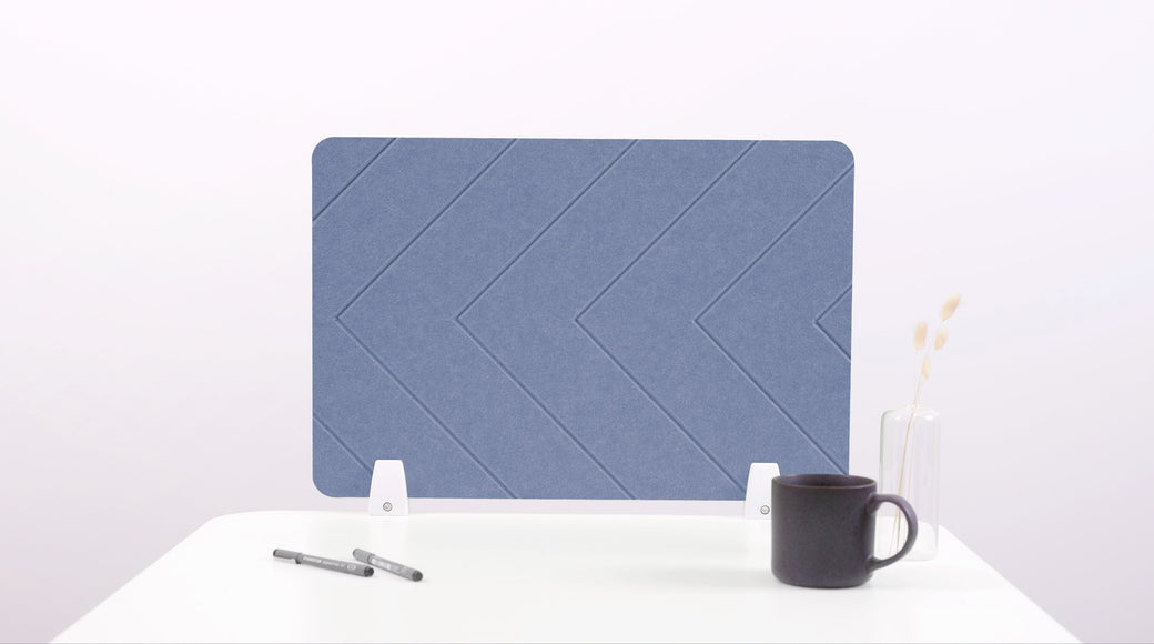 Periwinkle Desk Divider
