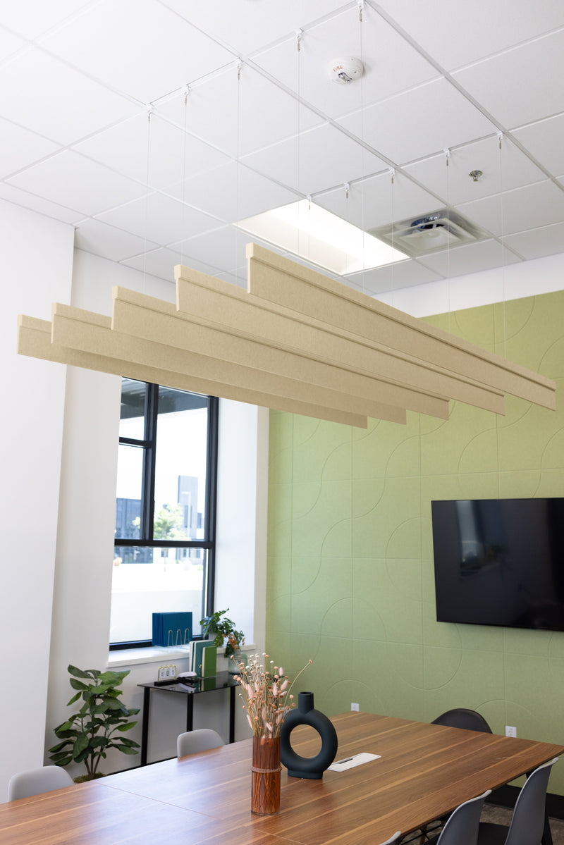 Porcelain Acoustic Blade Baffle