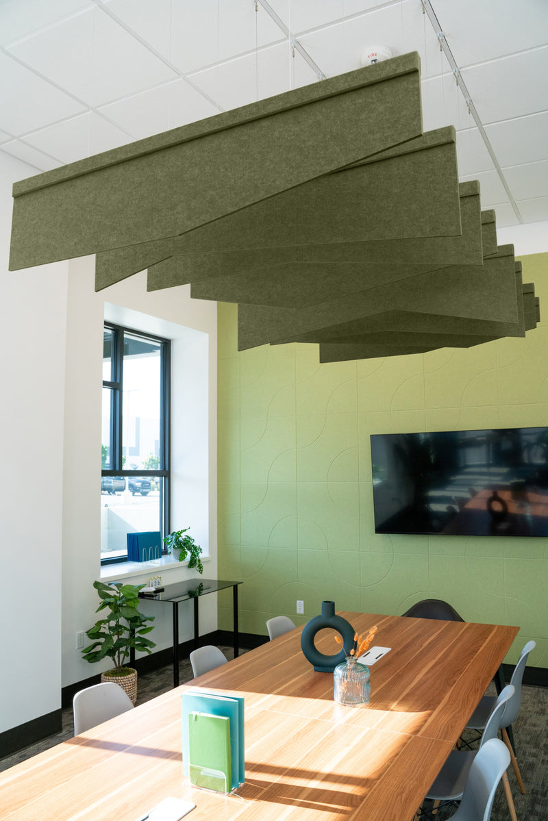 Olive Acoustic Blade Baffle