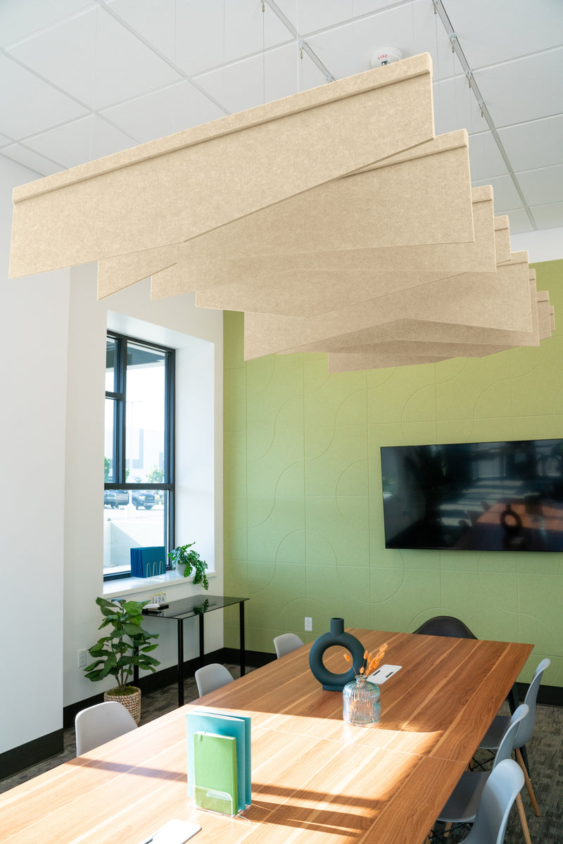 Porcelain Acoustic Blade Baffle