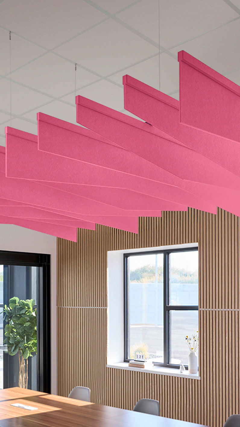 Hot Pink Acoustic Blade Baffle