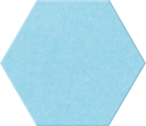 Baby Blue Hex Tile