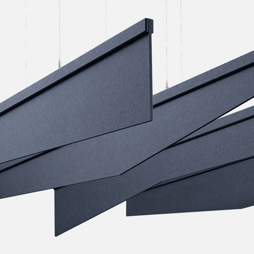 felt beams in room