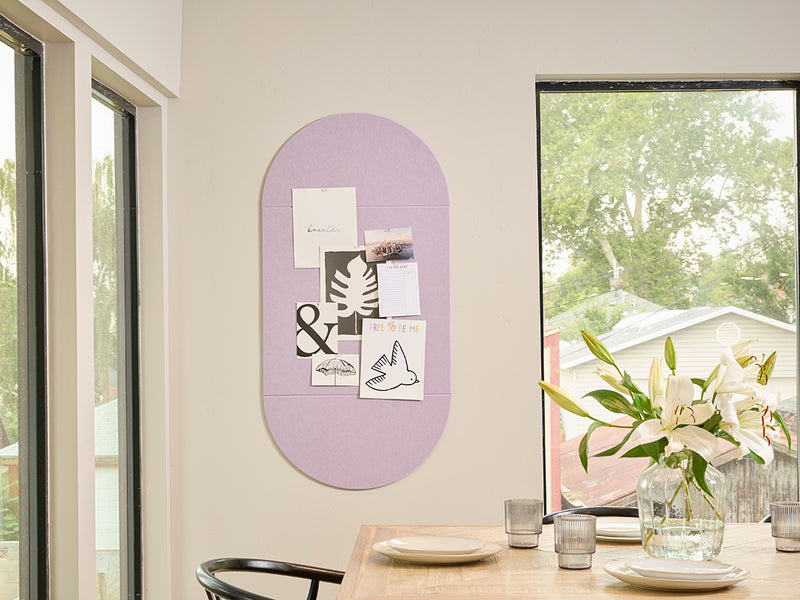 Capsule Lilac Pinboard Details