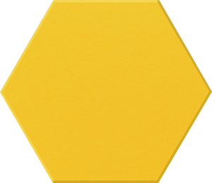 Citrine Hex Tile