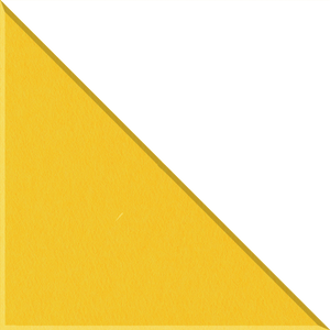 Citrine 90° Triangle Tile