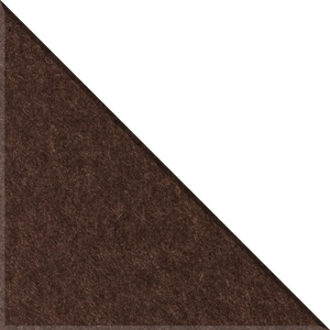 Cocoa 90° Triangle Tile