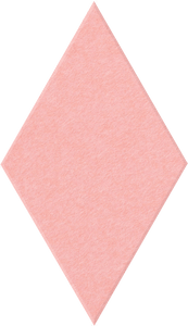 Coral Small Diamond Tile