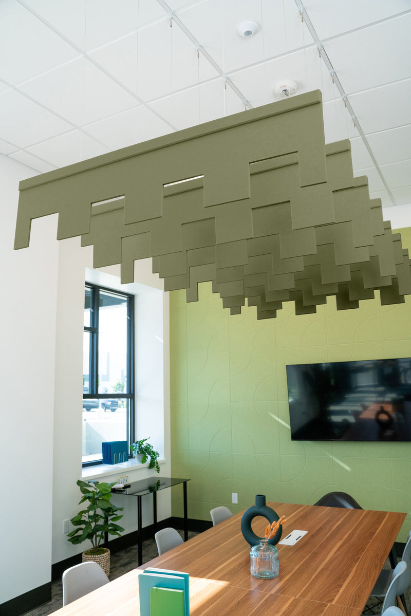 Olive Acoustic Blade Baffle