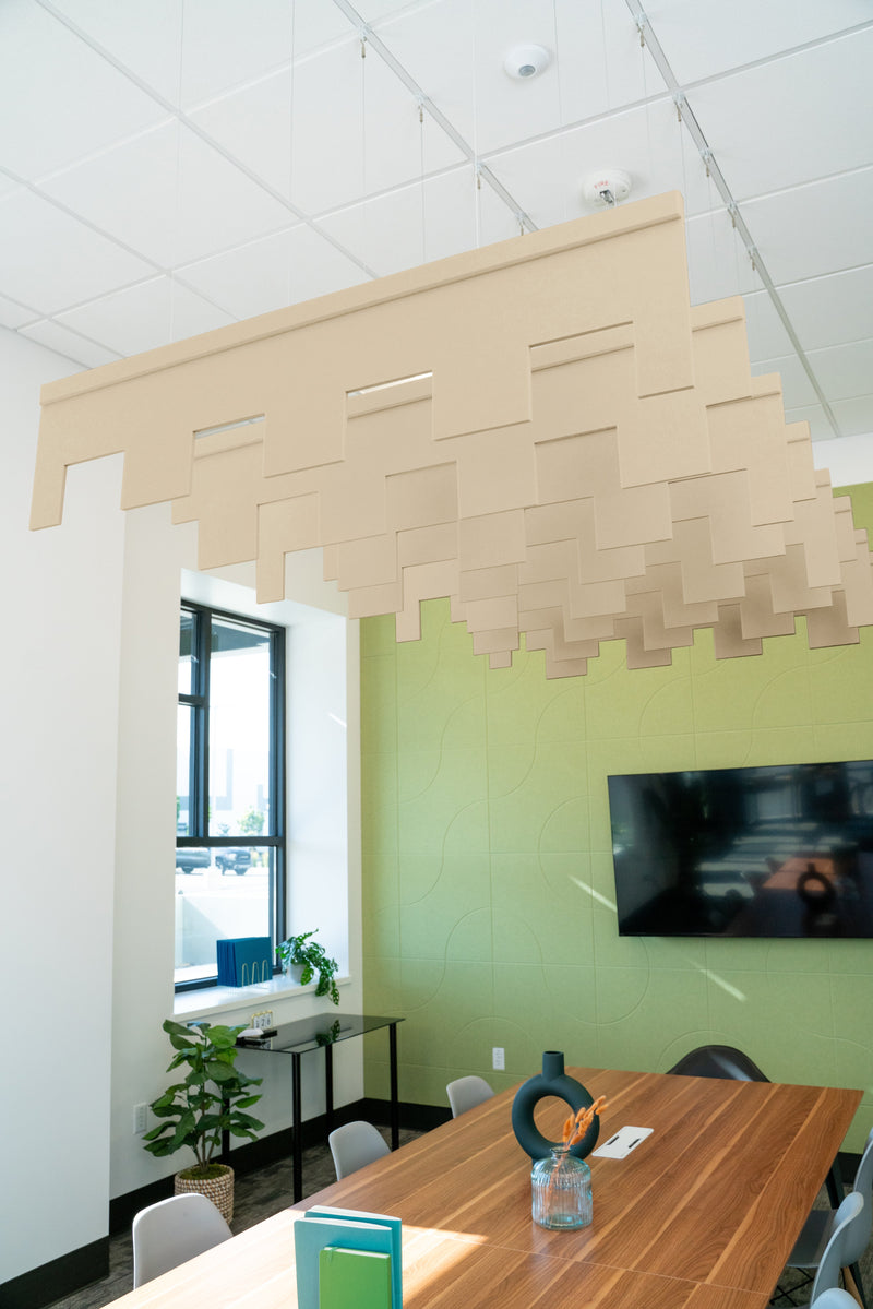 Porcelain Acoustic Blade Baffle