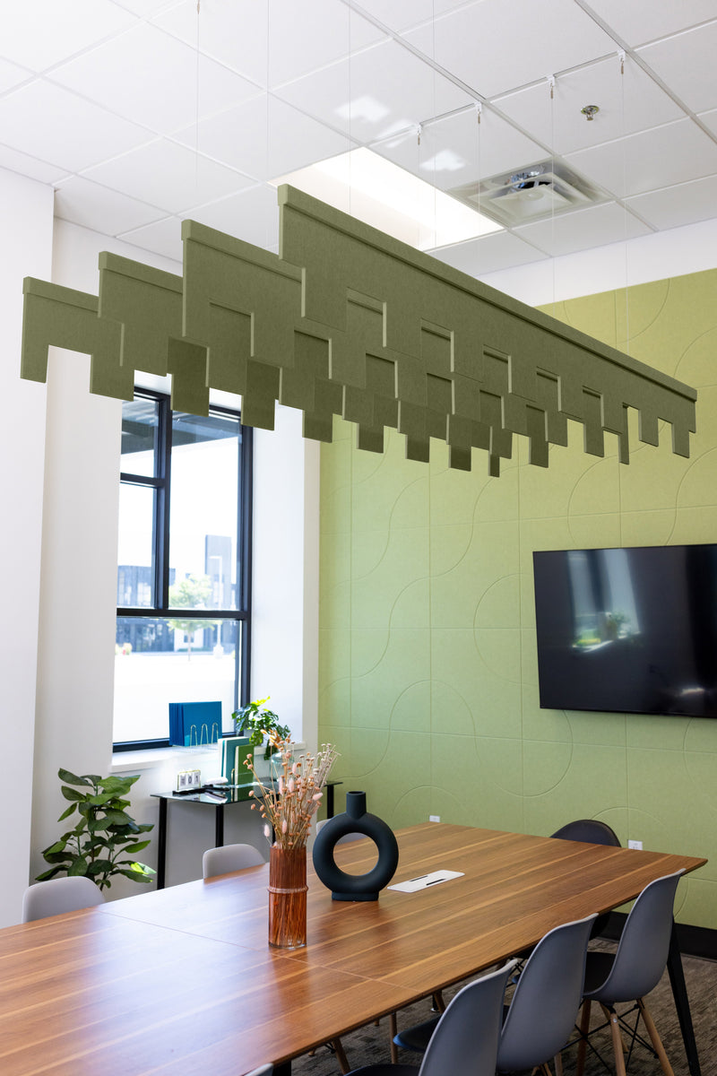 Olive Acoustic Blade Baffle