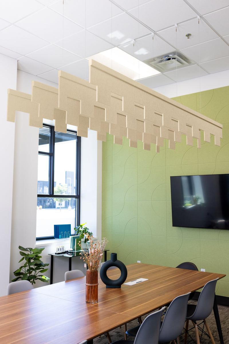 Porcelain Acoustic Blade Baffle