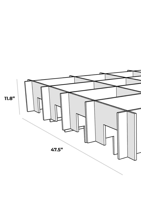 Drop Ceiling Cloud Baffle