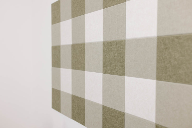 Green Gingham Pinboard