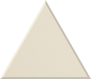 Ivory Large Triangle Tile