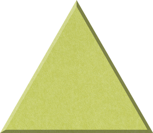 Kiwi Large Triangle Tile