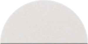 Latte Half Circle Tile