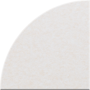Latte Quarter Circle Tile