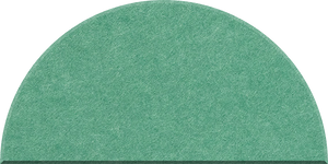 Mint Half Circle Tile
