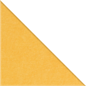 Mustard 90° Triangle Tile