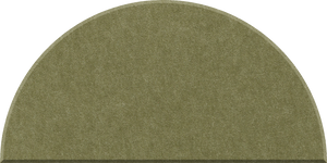 Olive Half Circle Tile