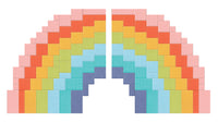 Pixel Rainbow Bliss