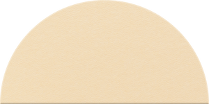 Porcelain Large Half Circle Tile