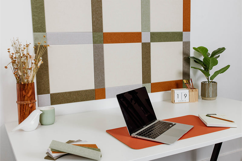 Pinnable Felt Right Multicolor Wall Design